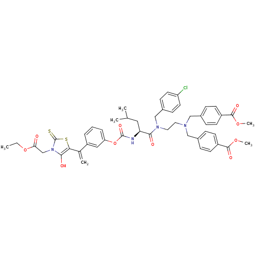 Chemical structure of BindingDB Monomer ID 50096595