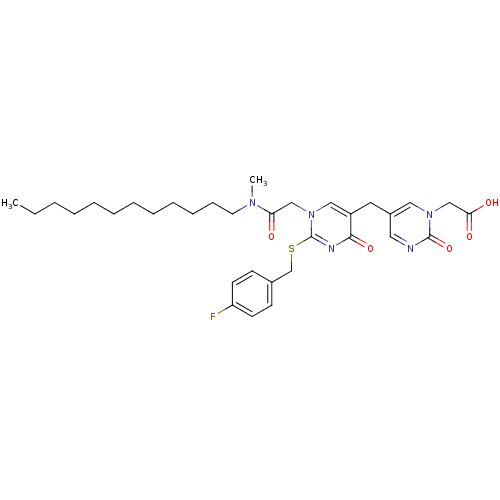 Chemical structure of BindingDB Monomer ID 50097709