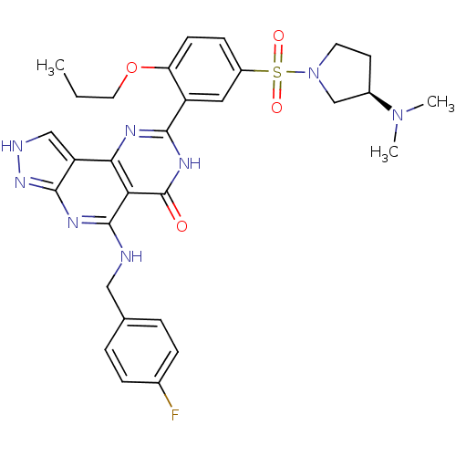 Chemical structure of BindingDB Monomer ID 50104208