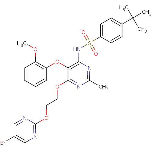 Chemical structure of BindingDB Monomer ID 50107565