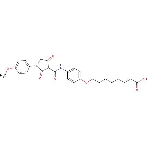 Chemical structure of BindingDB Monomer ID 50111283