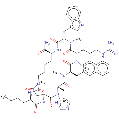 Chemical structure of BindingDB Monomer ID 50113226