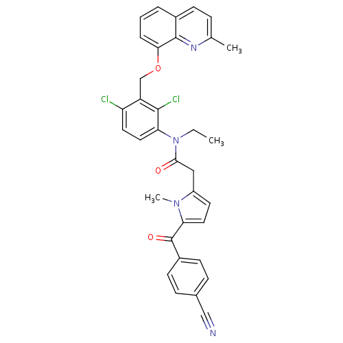 Chemical structure of BindingDB Monomer ID 50126228