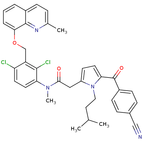 Chemical structure of BindingDB Monomer ID 50126230