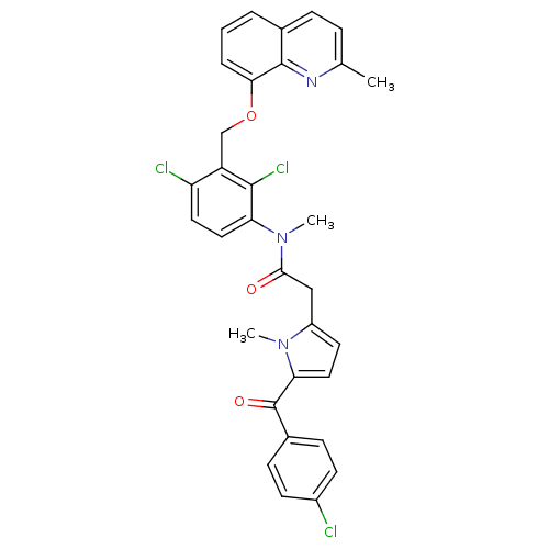 Chemical structure of BindingDB Monomer ID 50126235