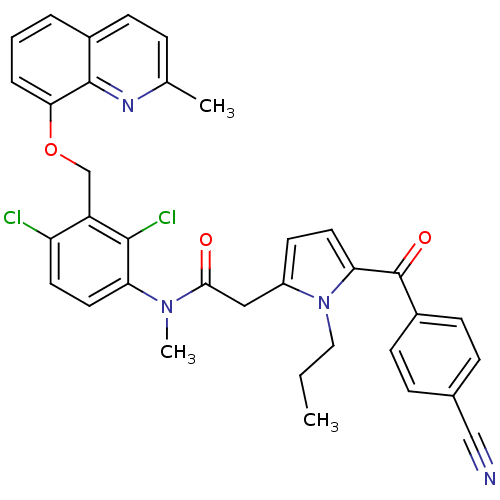 Chemical structure of BindingDB Monomer ID 50126238