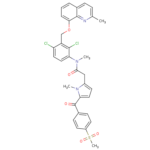 Chemical structure of BindingDB Monomer ID 50126242
