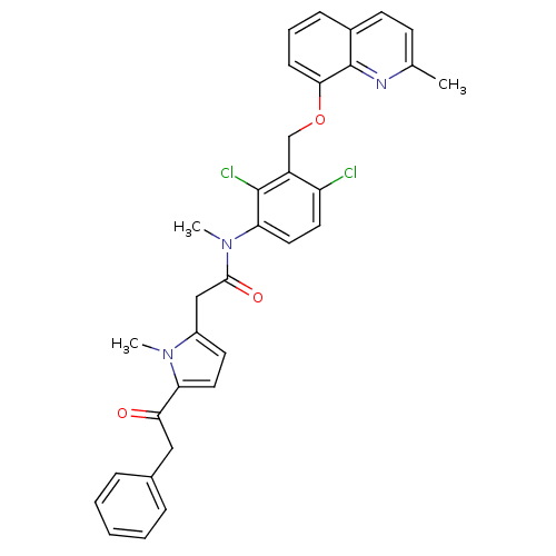 Chemical structure of BindingDB Monomer ID 50126245