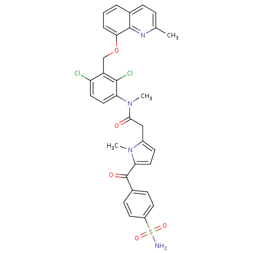 Chemical structure of BindingDB Monomer ID 50126250