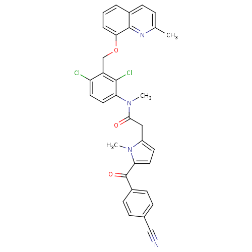 Chemical structure of BindingDB Monomer ID 50126253