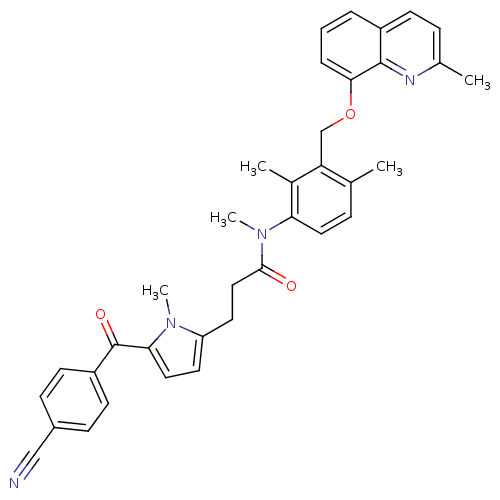 Chemical structure of BindingDB Monomer ID 50126259