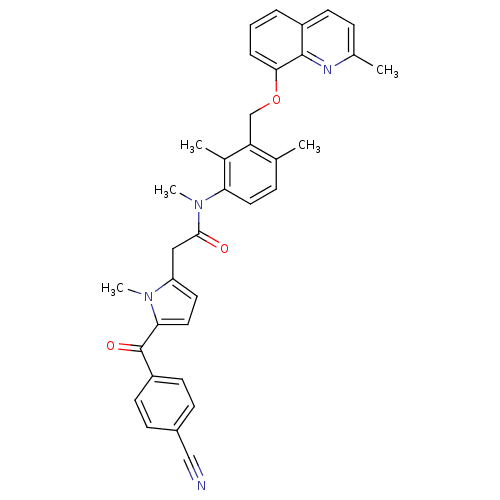 Chemical structure of BindingDB Monomer ID 50126260