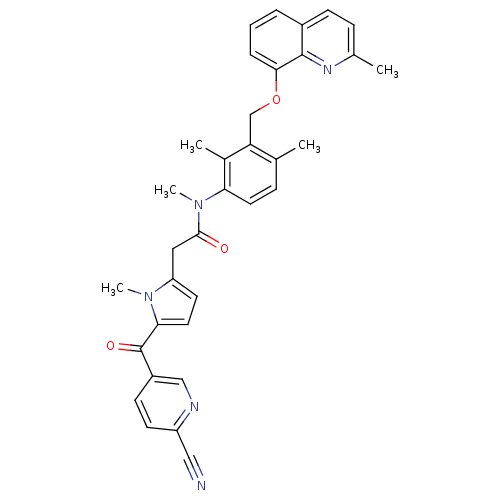 Chemical structure of BindingDB Monomer ID 50126262