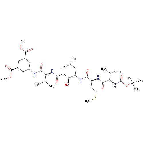 Chemical structure of BindingDB Monomer ID 50127404