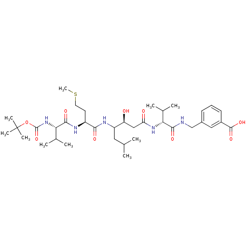 Chemical structure of BindingDB Monomer ID 50127425