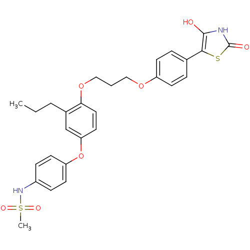 Chemical structure of BindingDB Monomer ID 50127919