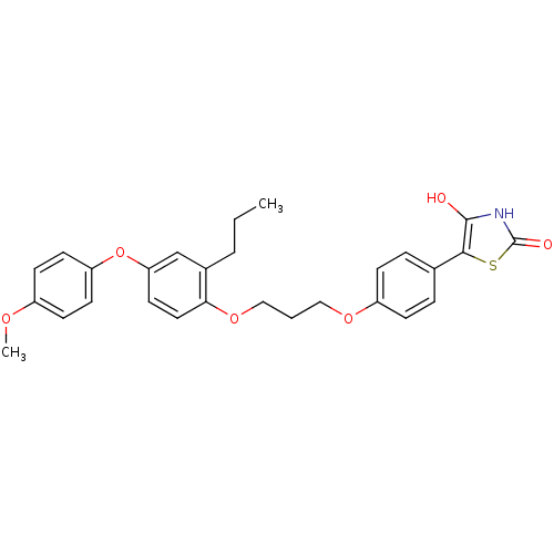 Chemical structure of BindingDB Monomer ID 50127921
