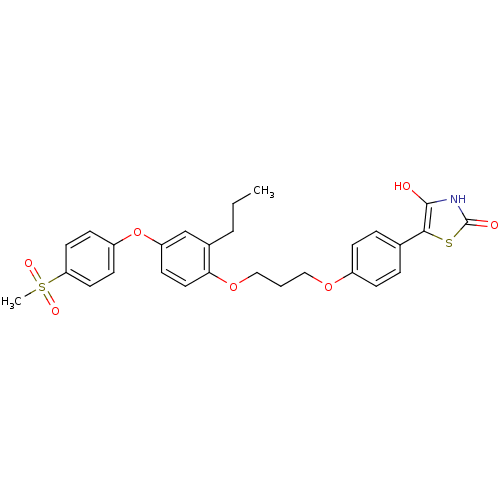 Chemical structure of BindingDB Monomer ID 50127924