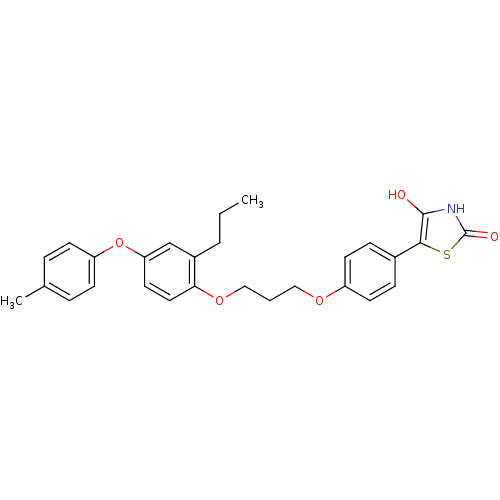 Chemical structure of BindingDB Monomer ID 50127927