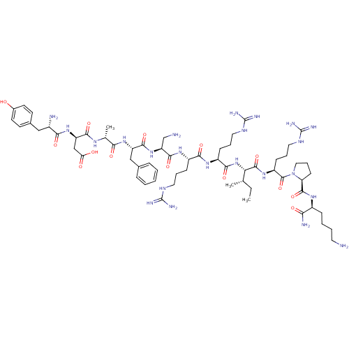 Chemical structure of BindingDB Monomer ID 50138769