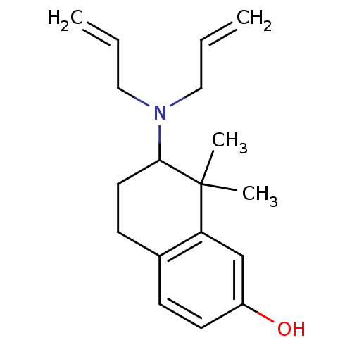 Chemical structure of BindingDB Monomer ID 50154213