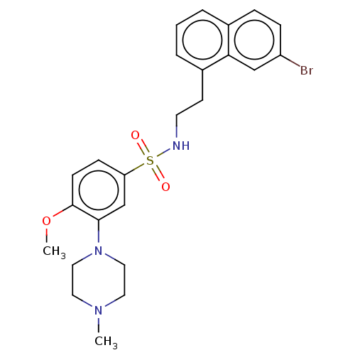 Chemical structure of BindingDB Monomer ID 50156203