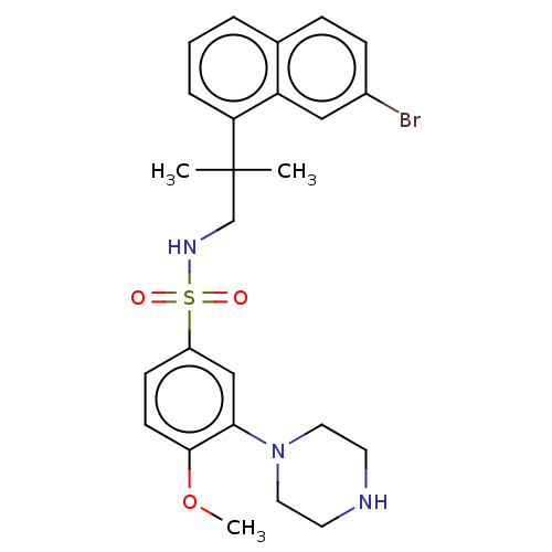 Chemical structure of BindingDB Monomer ID 50156208