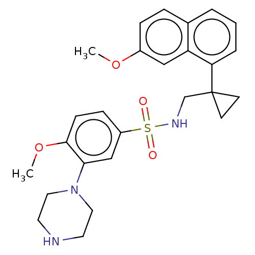 Chemical structure of BindingDB Monomer ID 50156219