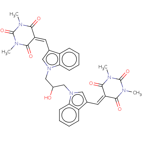 Chemical structure of BindingDB Monomer ID 50156387