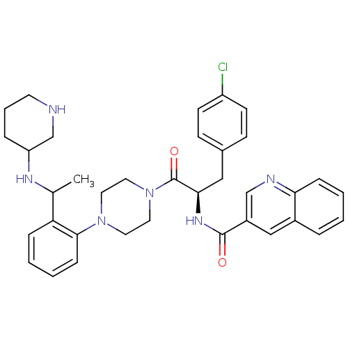 Chemical structure of BindingDB Monomer ID 50160531