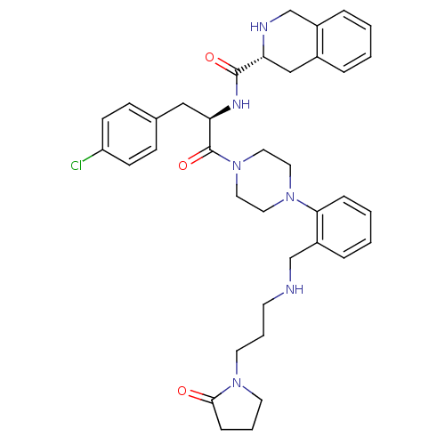 Chemical structure of BindingDB Monomer ID 50160540