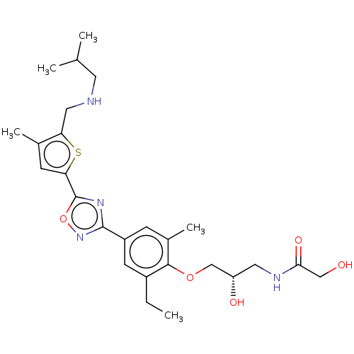 Chemical structure of BindingDB Monomer ID 50165364