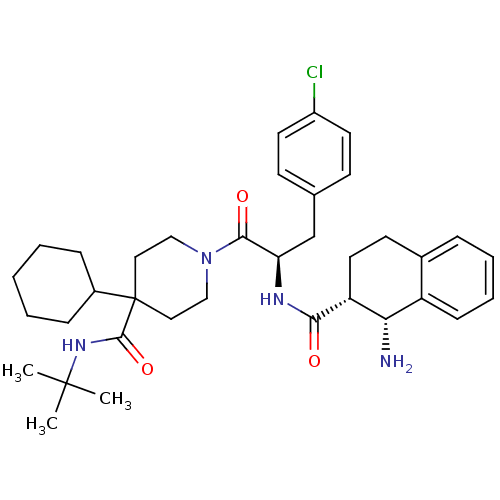 Chemical structure of BindingDB Monomer ID 50168726