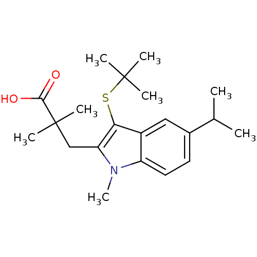 Chemical structure of BindingDB Monomer ID 50168780