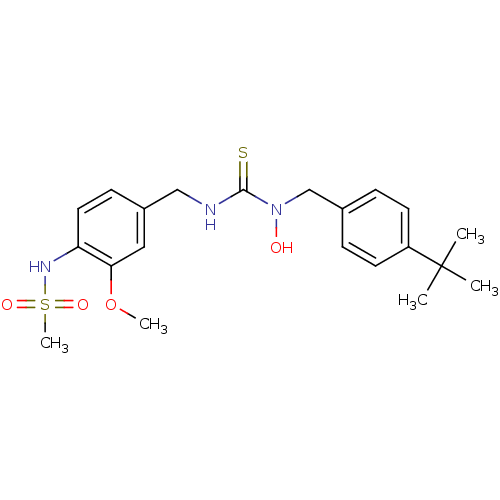 Chemical structure of BindingDB Monomer ID 50169724