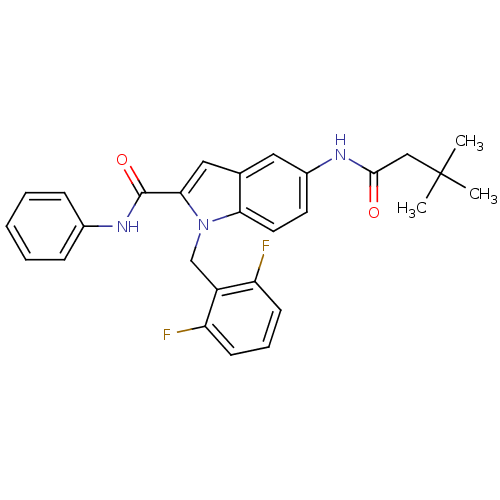 Chemical structure of BindingDB Monomer ID 50171632