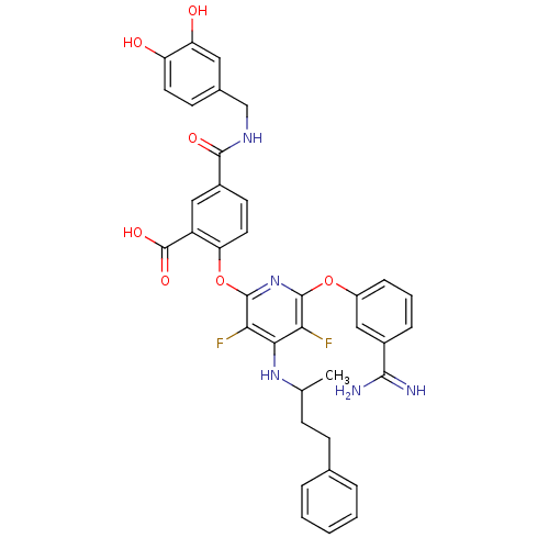 Chemical structure of BindingDB Monomer ID 50172216