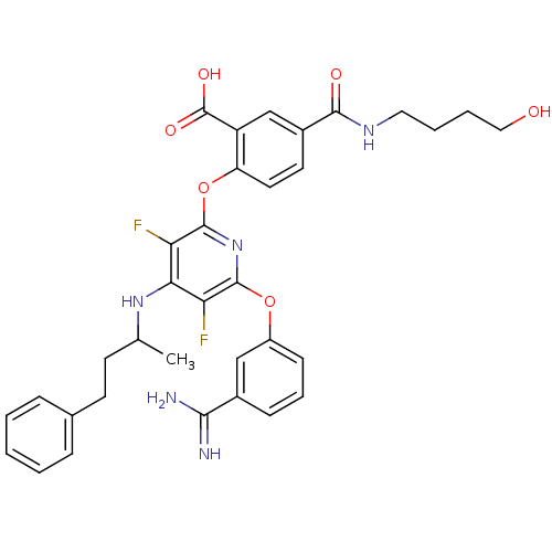 Chemical structure of BindingDB Monomer ID 50172221