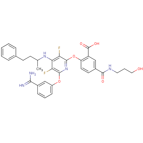 Chemical structure of BindingDB Monomer ID 50172237