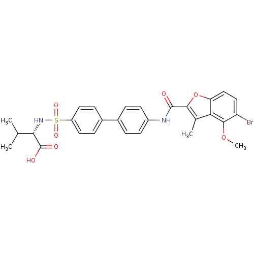 Chemical structure of BindingDB Monomer ID 50173223