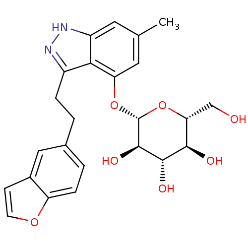 Chemical structure of BindingDB Monomer ID 50174675