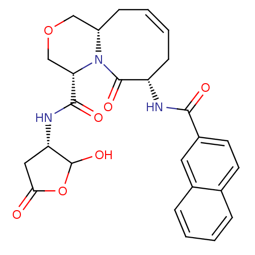 Chemical structure of BindingDB Monomer ID 50175324