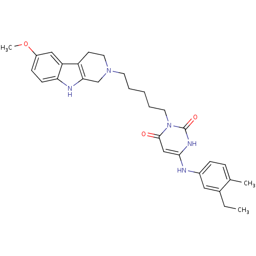 Chemical structure of BindingDB Monomer ID 50176081