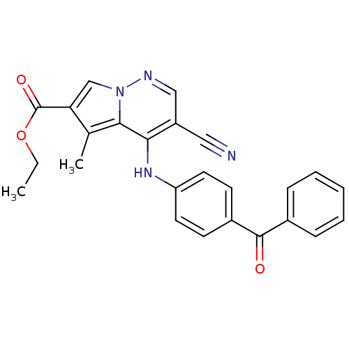 Chemical structure of BindingDB Monomer ID 50176597