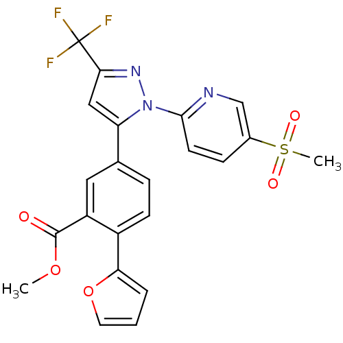 Chemical structure of BindingDB Monomer ID 50182341