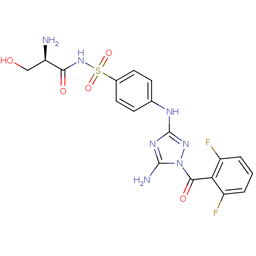 Chemical structure of BindingDB Monomer ID 50186419