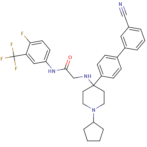 Chemical structure of BindingDB Monomer ID 50186821