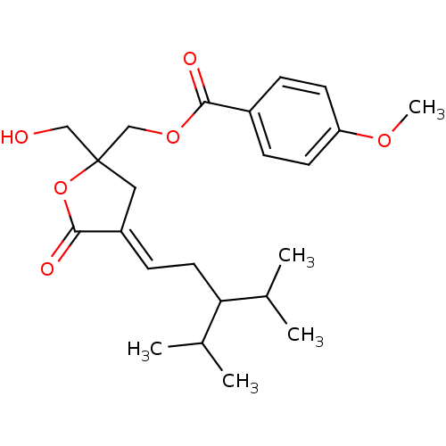 Chemical structure of BindingDB Monomer ID 50187522