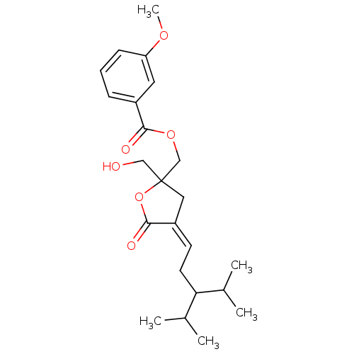 Chemical structure of BindingDB Monomer ID 50187533