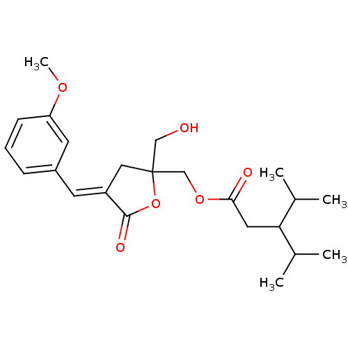 Chemical structure of BindingDB Monomer ID 50187535